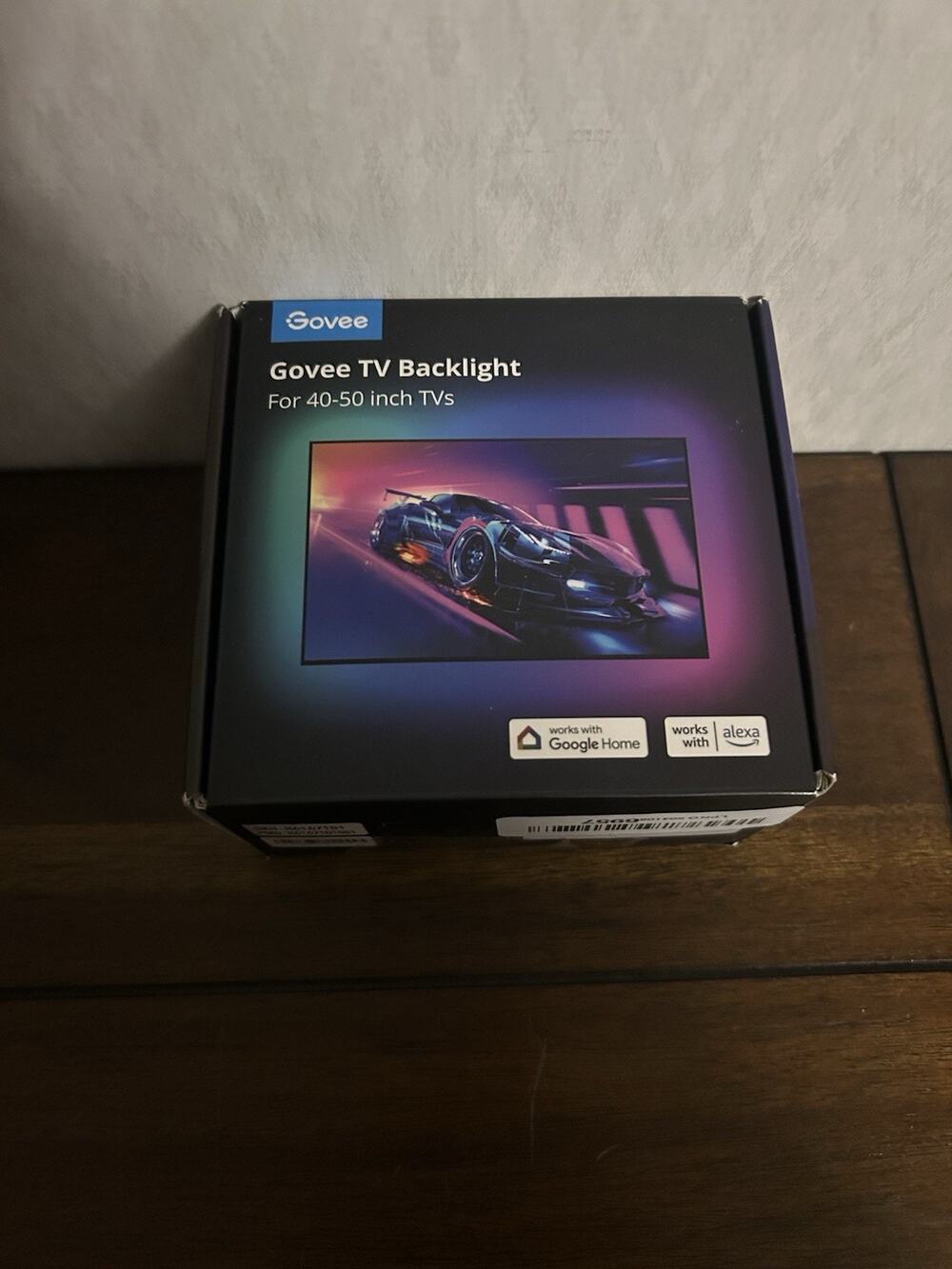 Govee H6167 RGBIC TV Backlight LED Strip 40-50 in TVs WiFi Alexa Open Box New